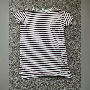 H&M Striped T-shirt Dress - Small